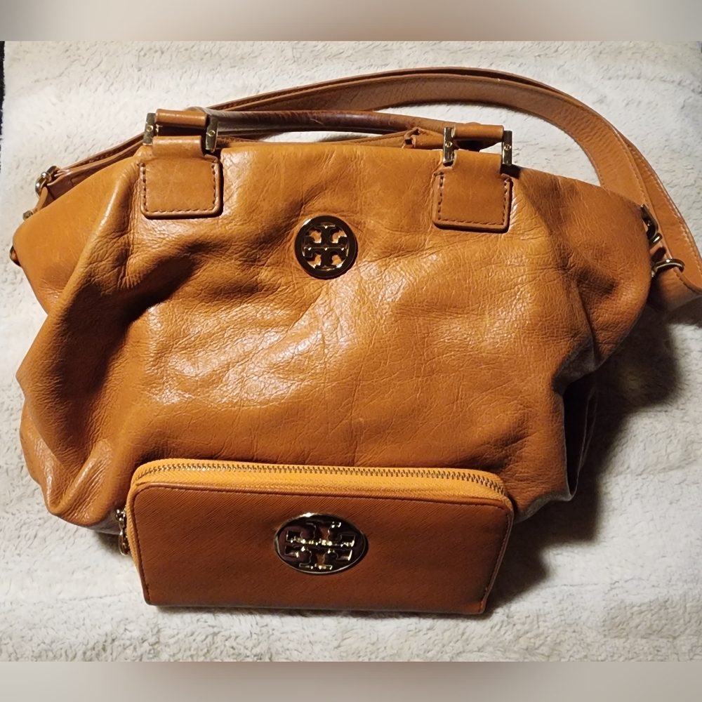 Tory Burch Tan Satchel Bag